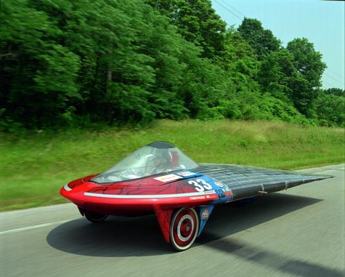 Solar power car